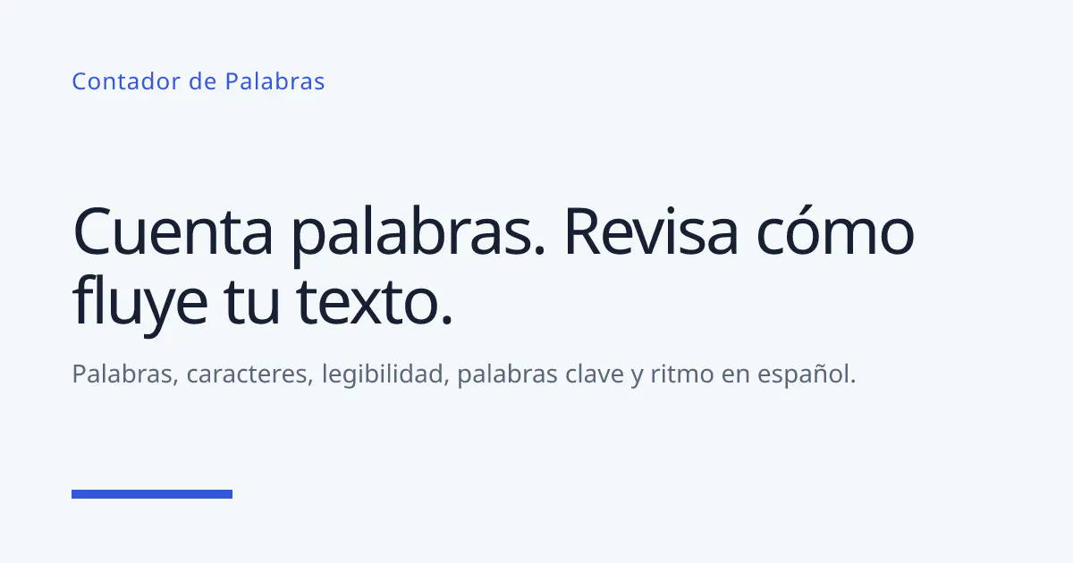 Contador de Palabras gallery image