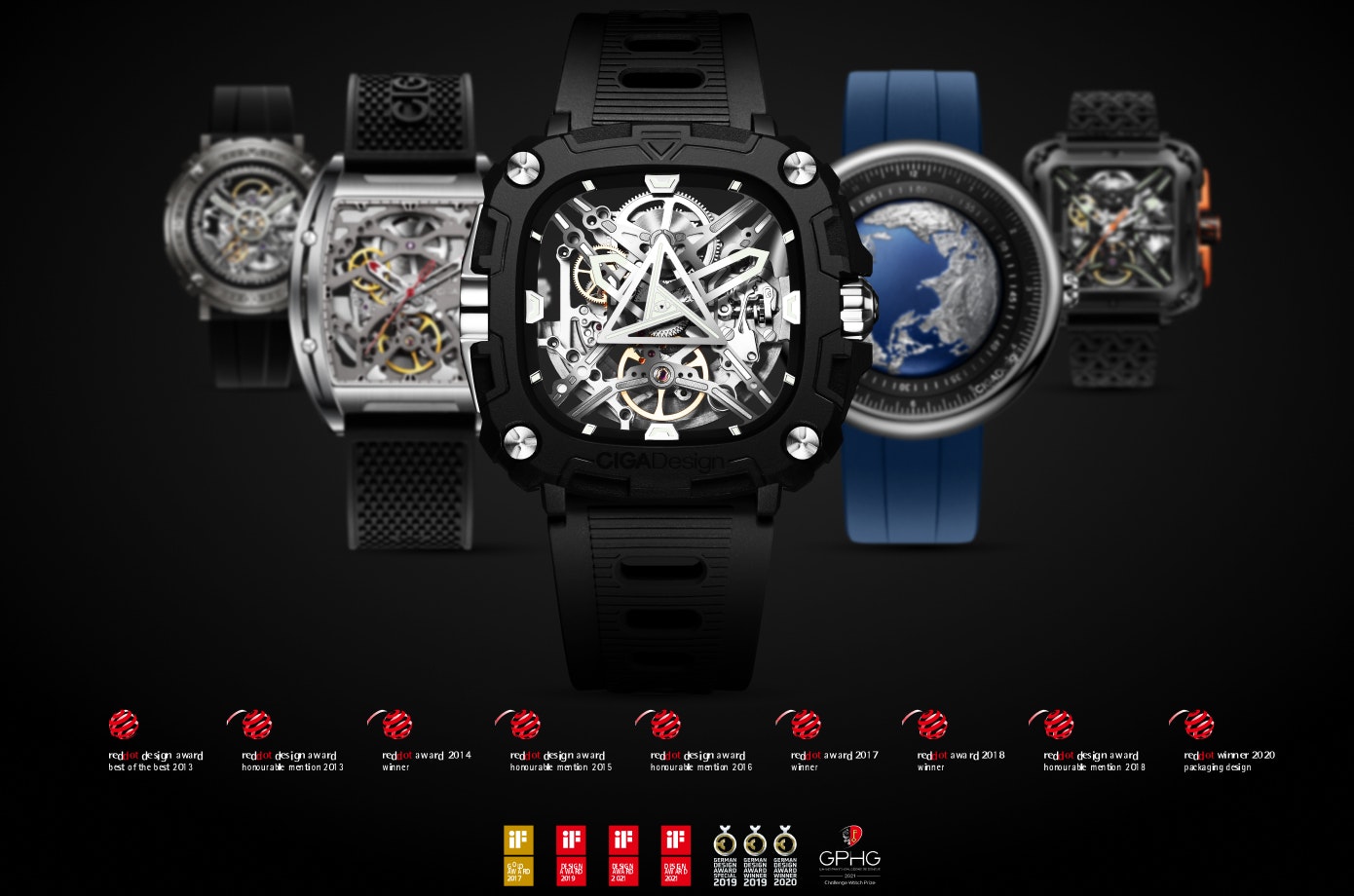 وسائط تصميم CIGA - Ciga Design Eye of Horus Watch 6