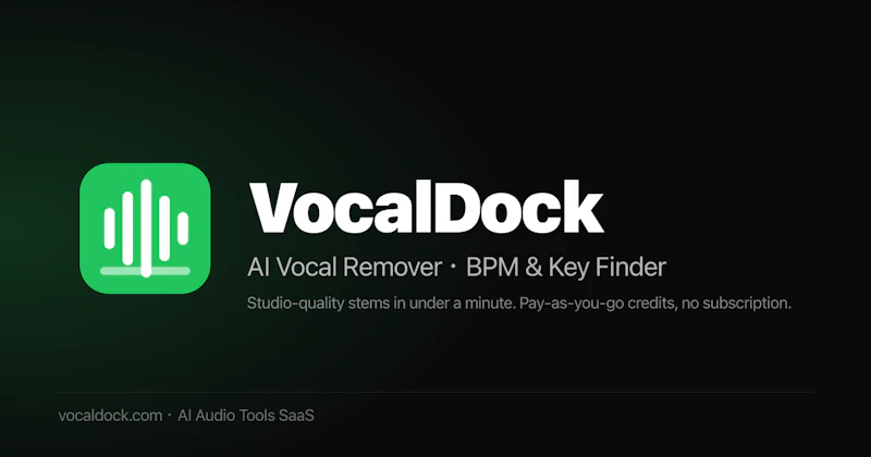 VocalDock screenshot 1