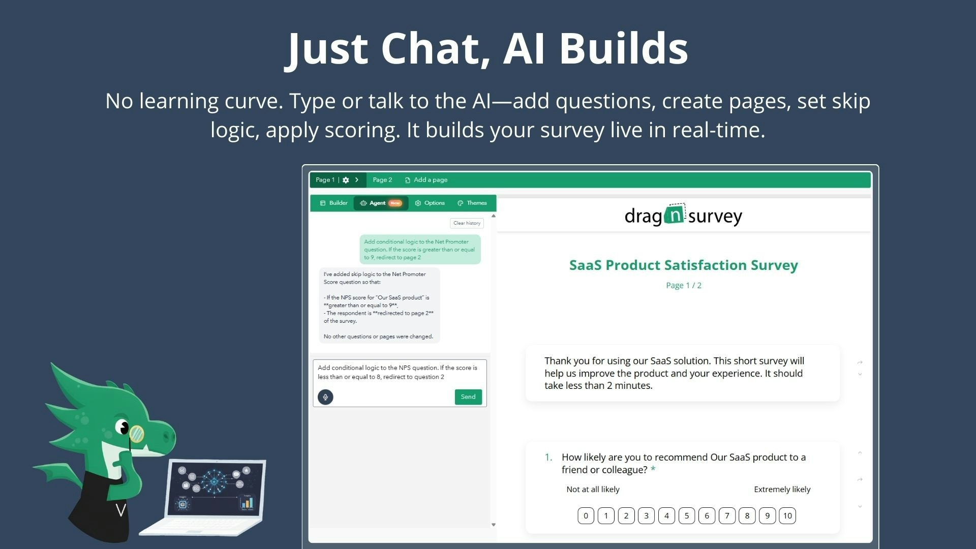 Drag'n Survey AI Agent gallery image