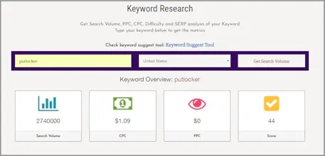 Keyword Suggest Tool - SEO Online Tool gallery image