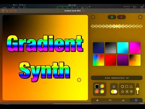 startuptile Gradient Synth-Turn colors into sounds