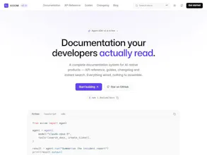 Axiom Docs gallery image