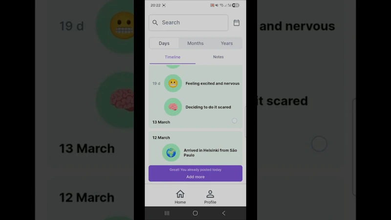 Glimpsizer screenshot 1 (video preview)
