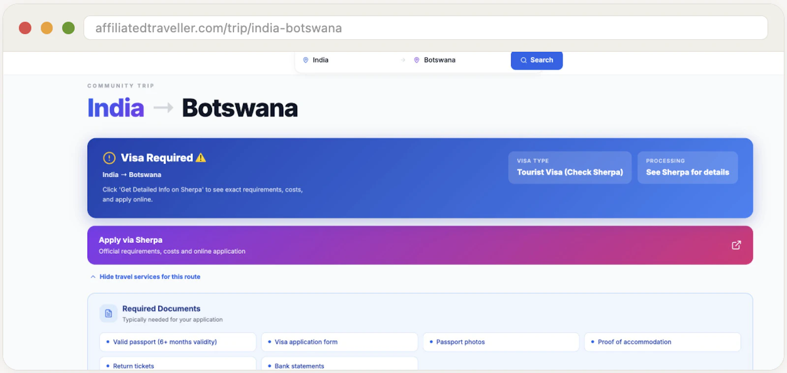 Turn trips into affiliate income screenshot 4
