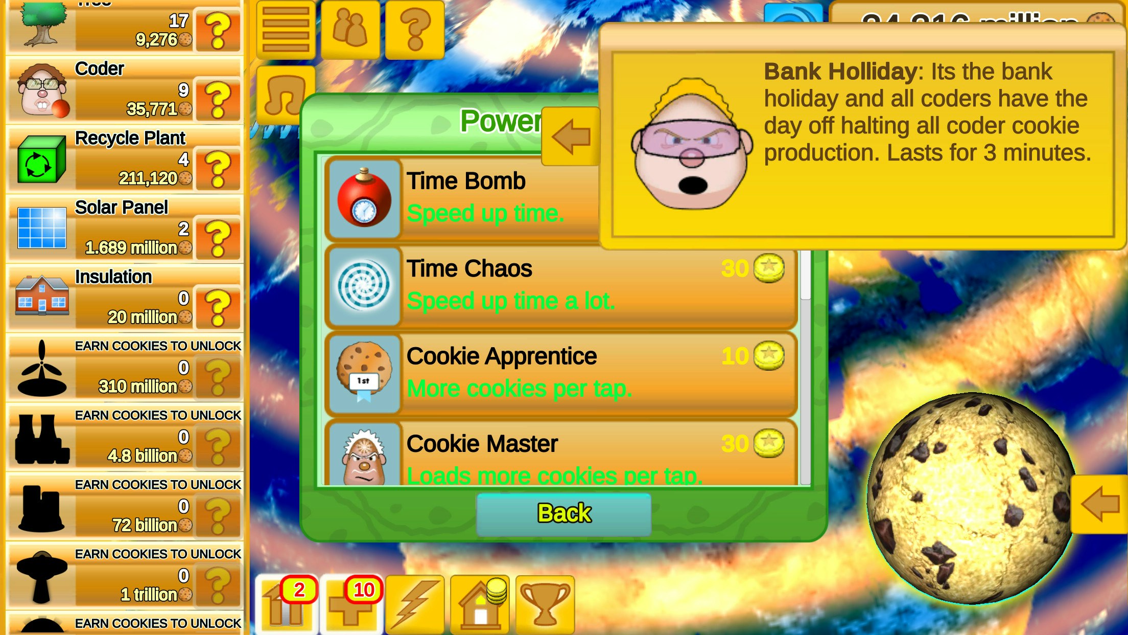 Cookie Clicker Save the World gallery image