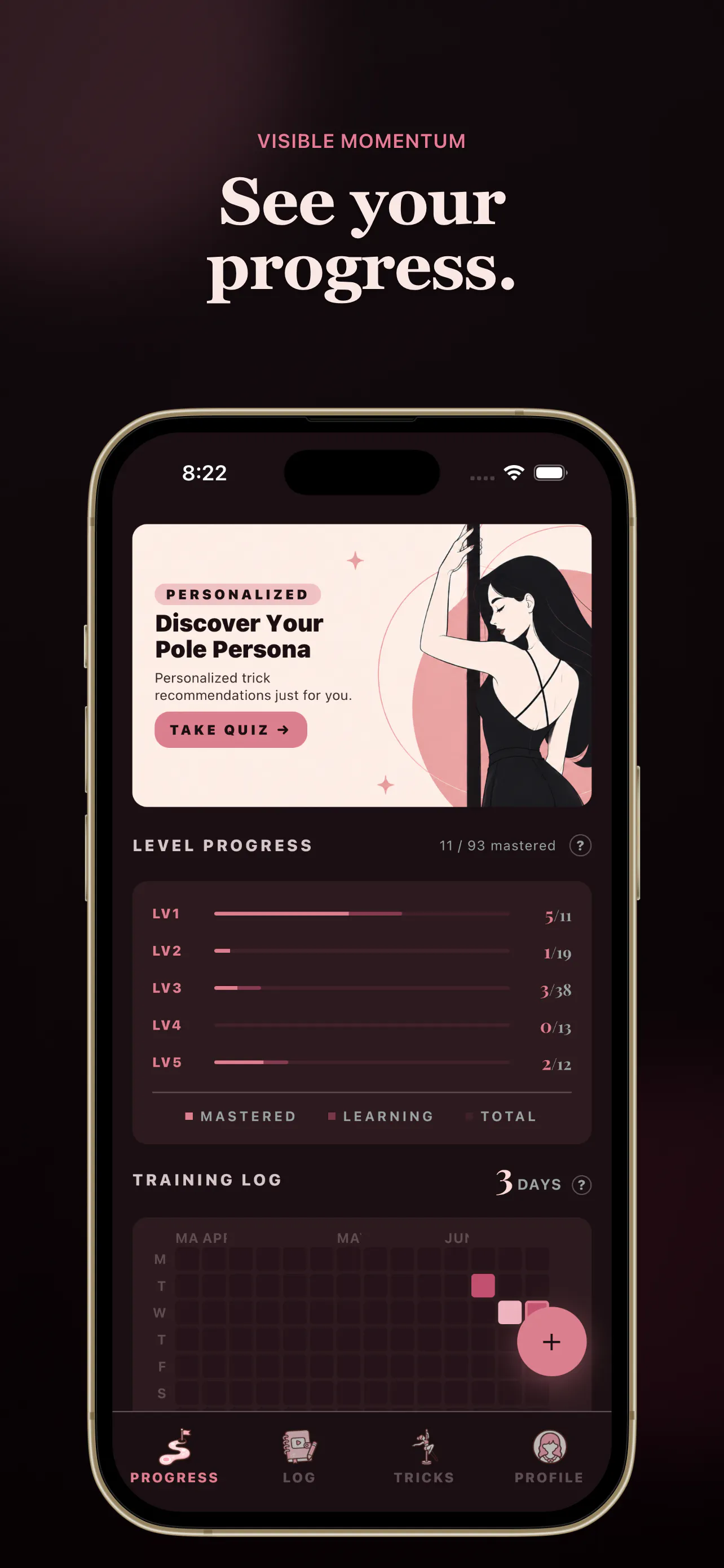 Polara: Pole Dance Tracker gallery image