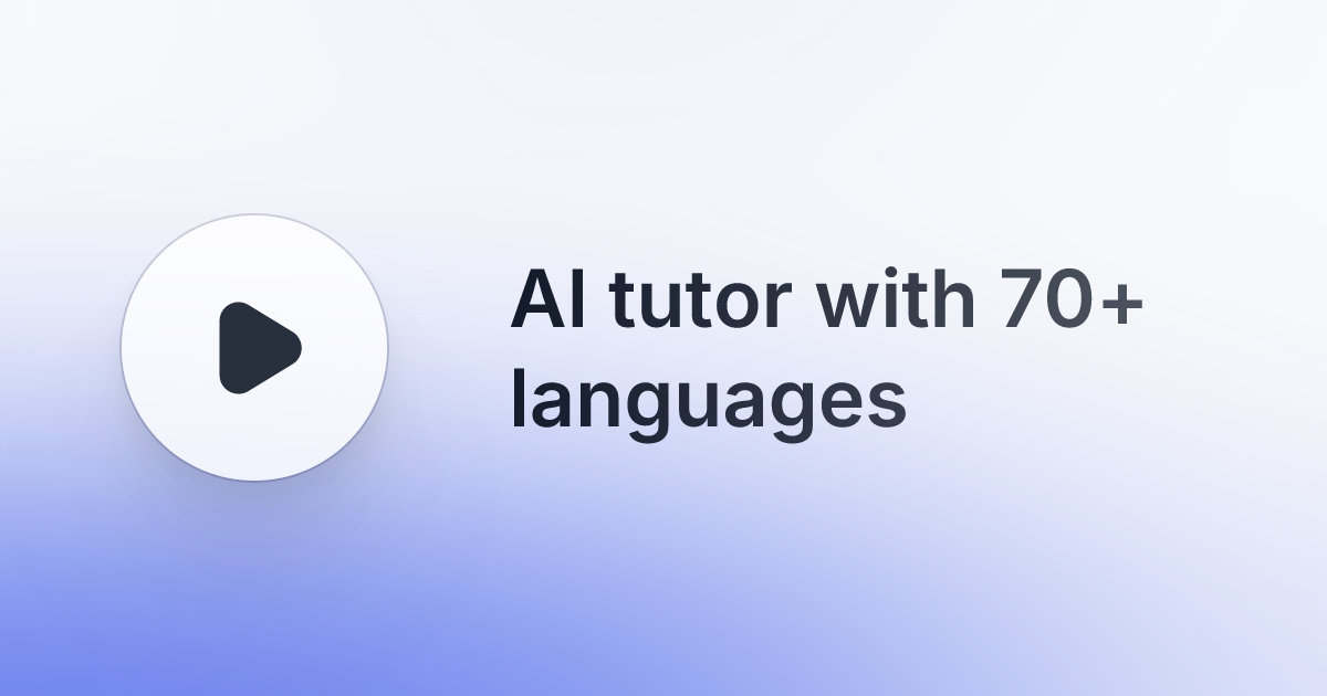 ChickyTutor.com - 70 dilli AI dil öğretmeni medya 7