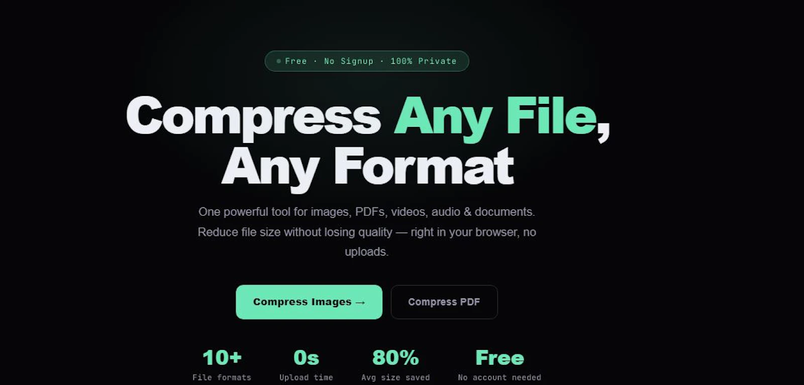 Images, PDF, Video, Audio screenshot 1