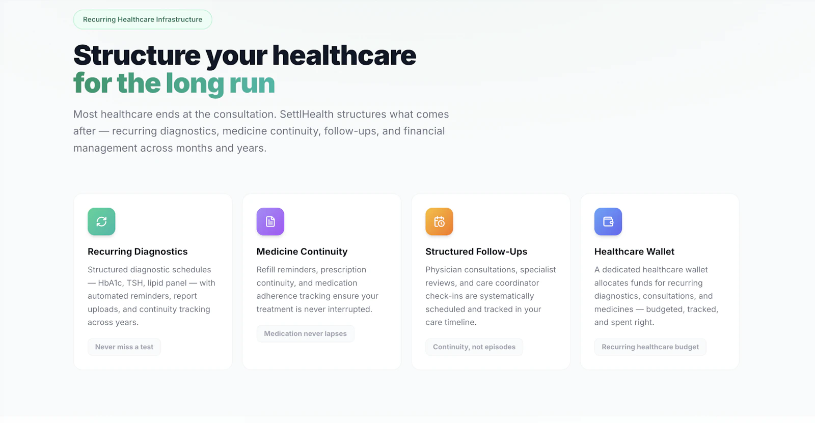 Settl Health  screenshot 2