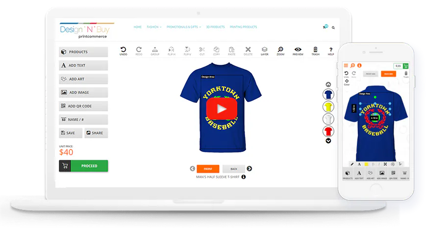 PrintCommerce Design Studio
