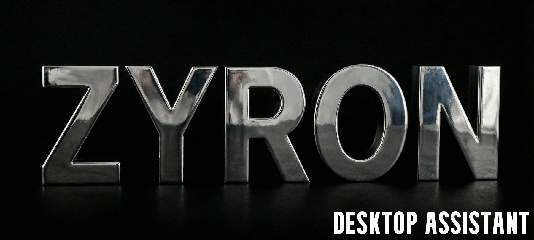 ZYRON 1.0 Launch - Product Hunt launch logo and brand identity