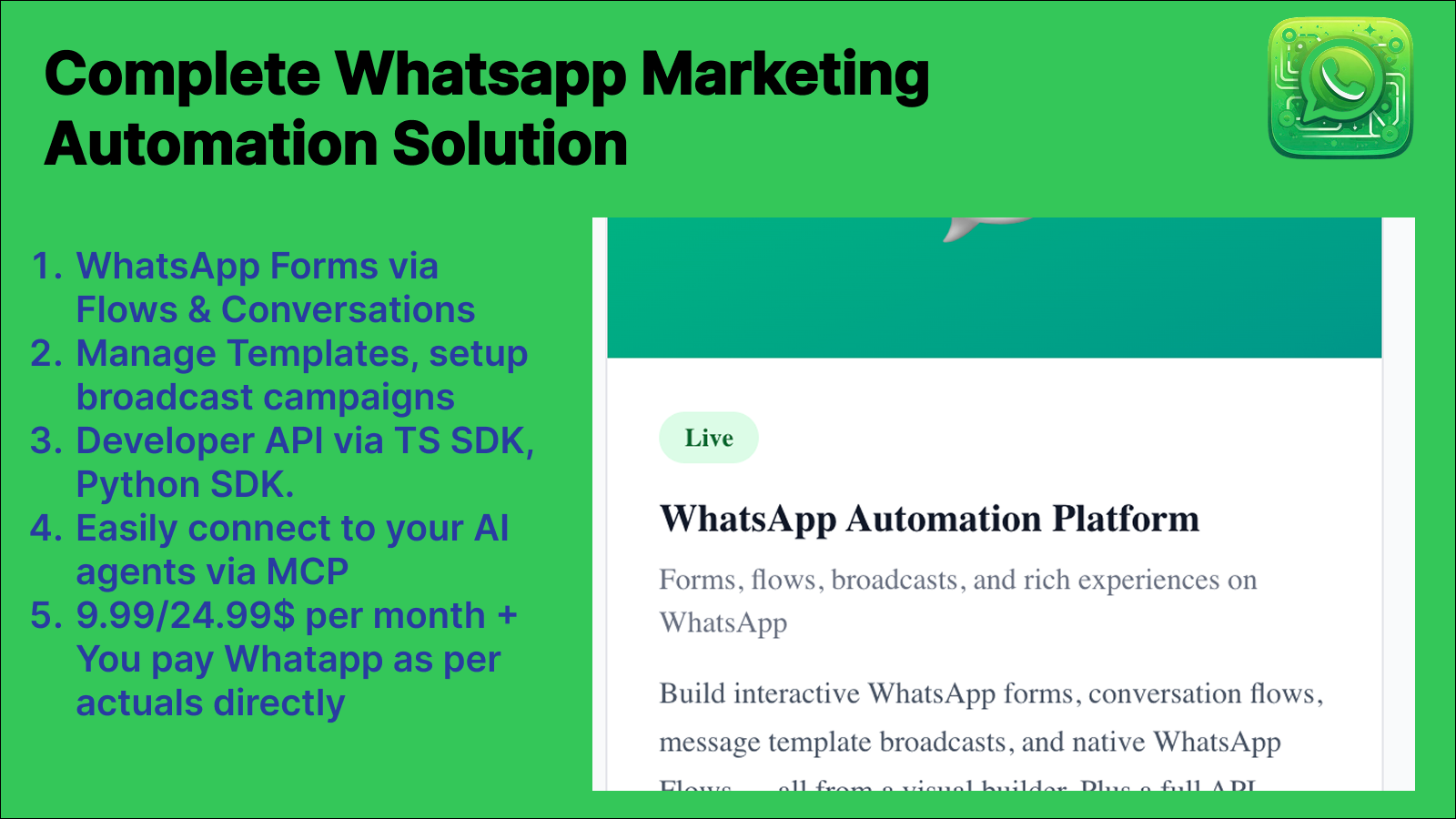 Gavi Whatsapp Automations gallery image