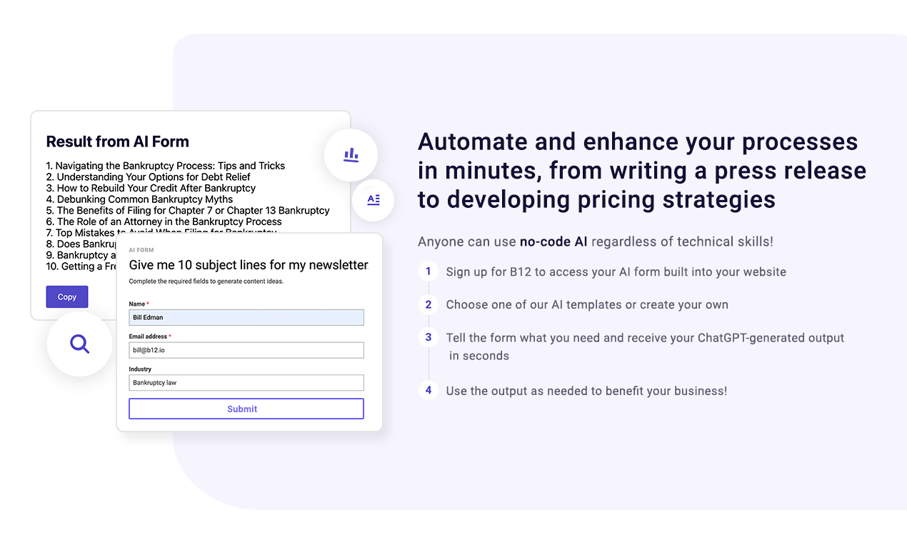 B12 Website Editor 2.0 Image