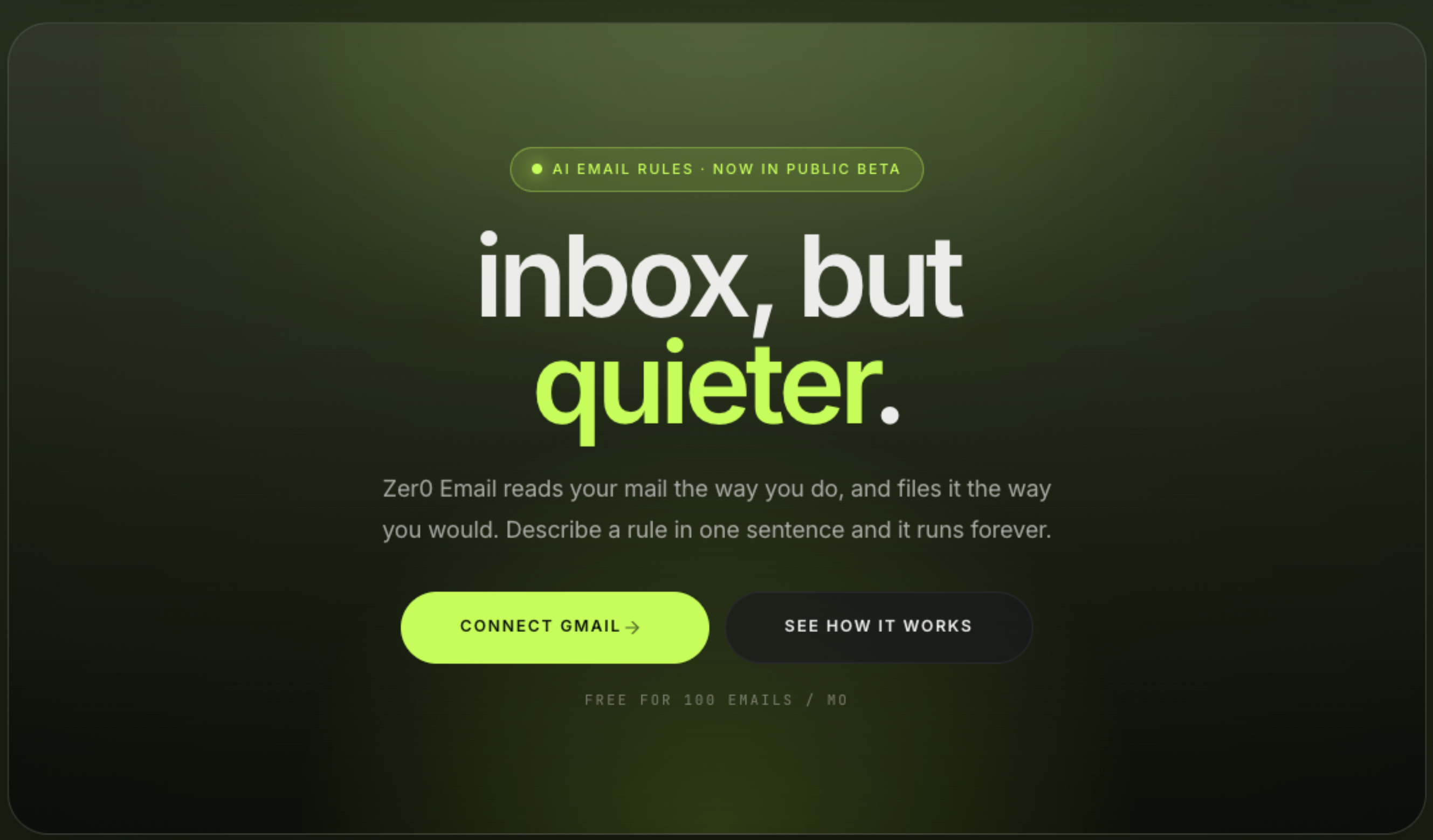 Zer0 Email gallery image