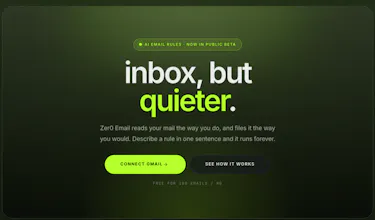 Zer0 Email gallery image