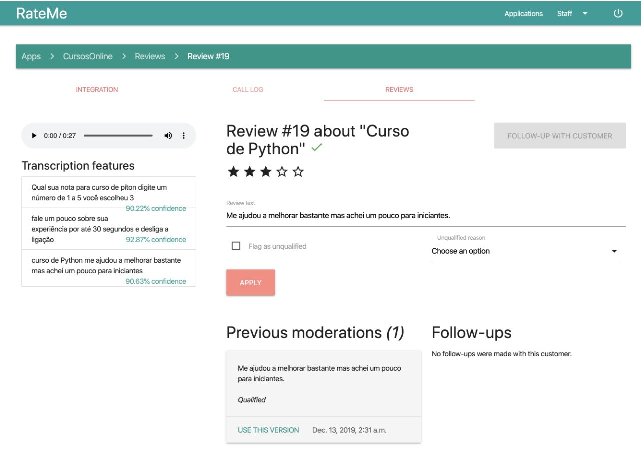 RateMe gallery image