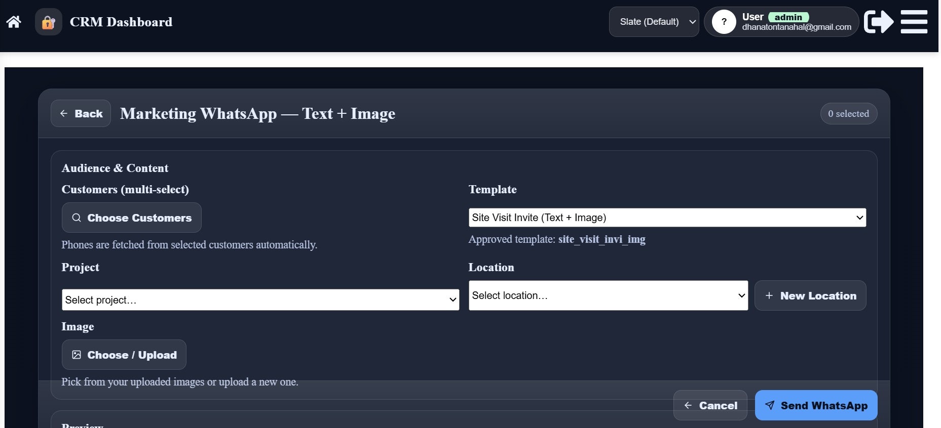 CRM App for Real Estate companies - Screenshot 5 preview