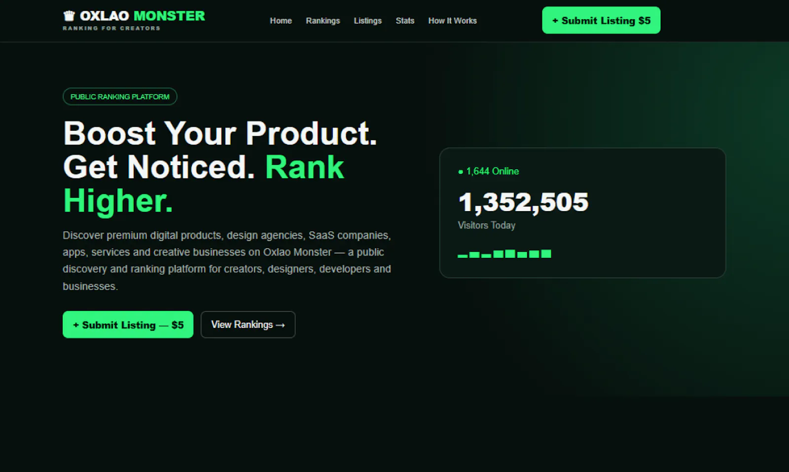 Oxlao Monster Listing screenshot 1
