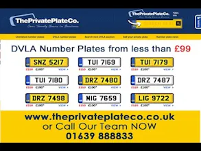 DVLA Private Number Plates gallery image