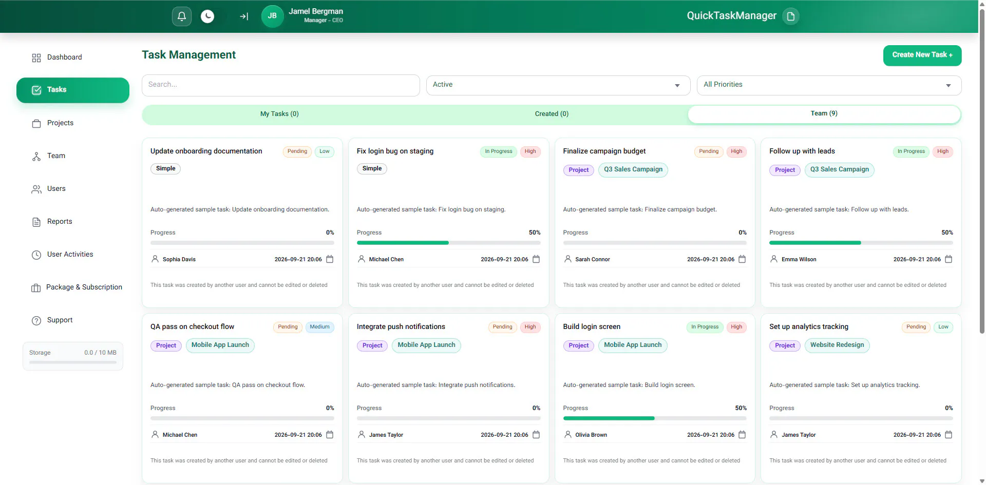 Sepirox — Task Management for Teams gallery image