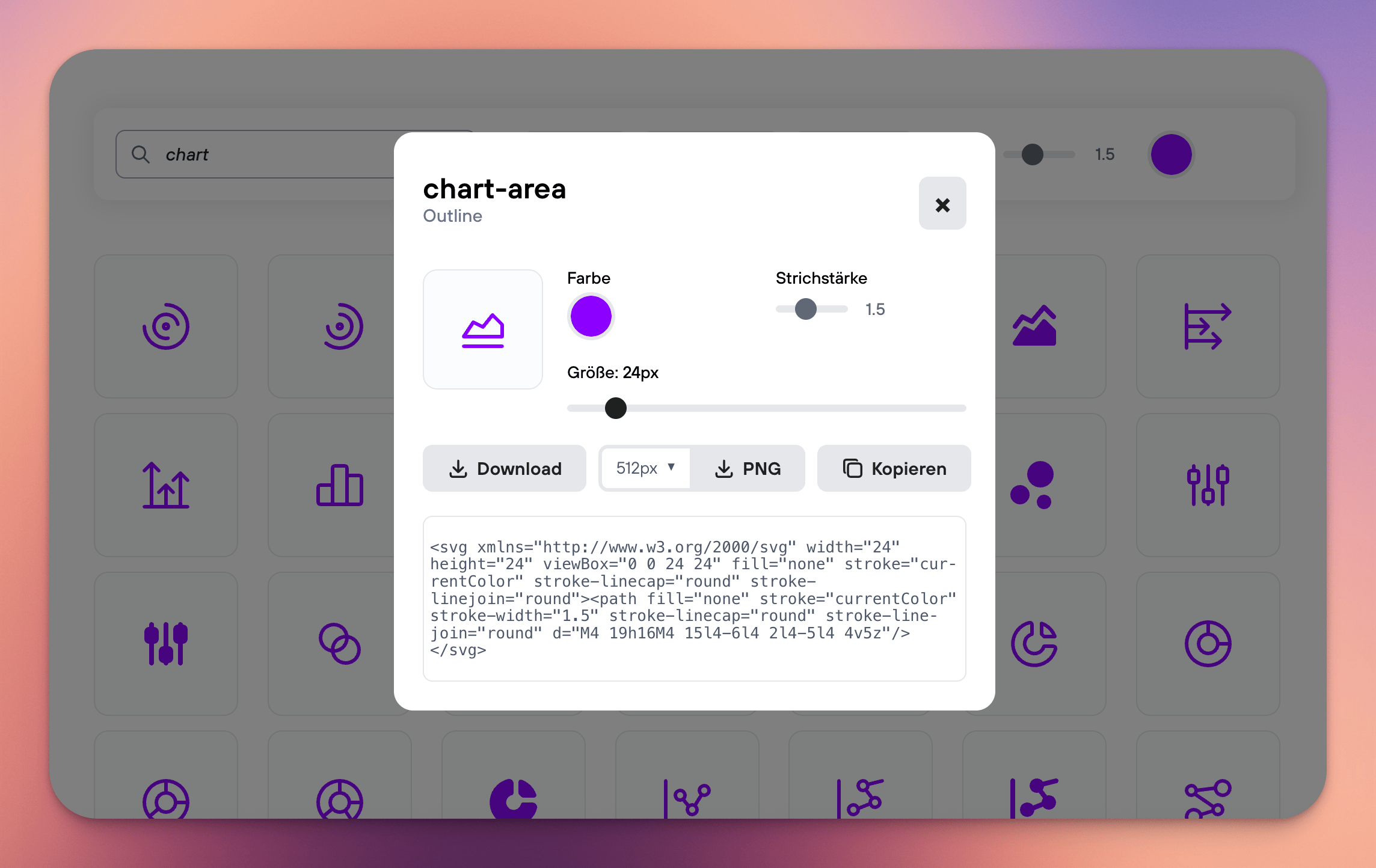 OMF Icon Finder – 6K free Icons gallery image