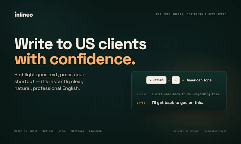 inlineo screenshot 2