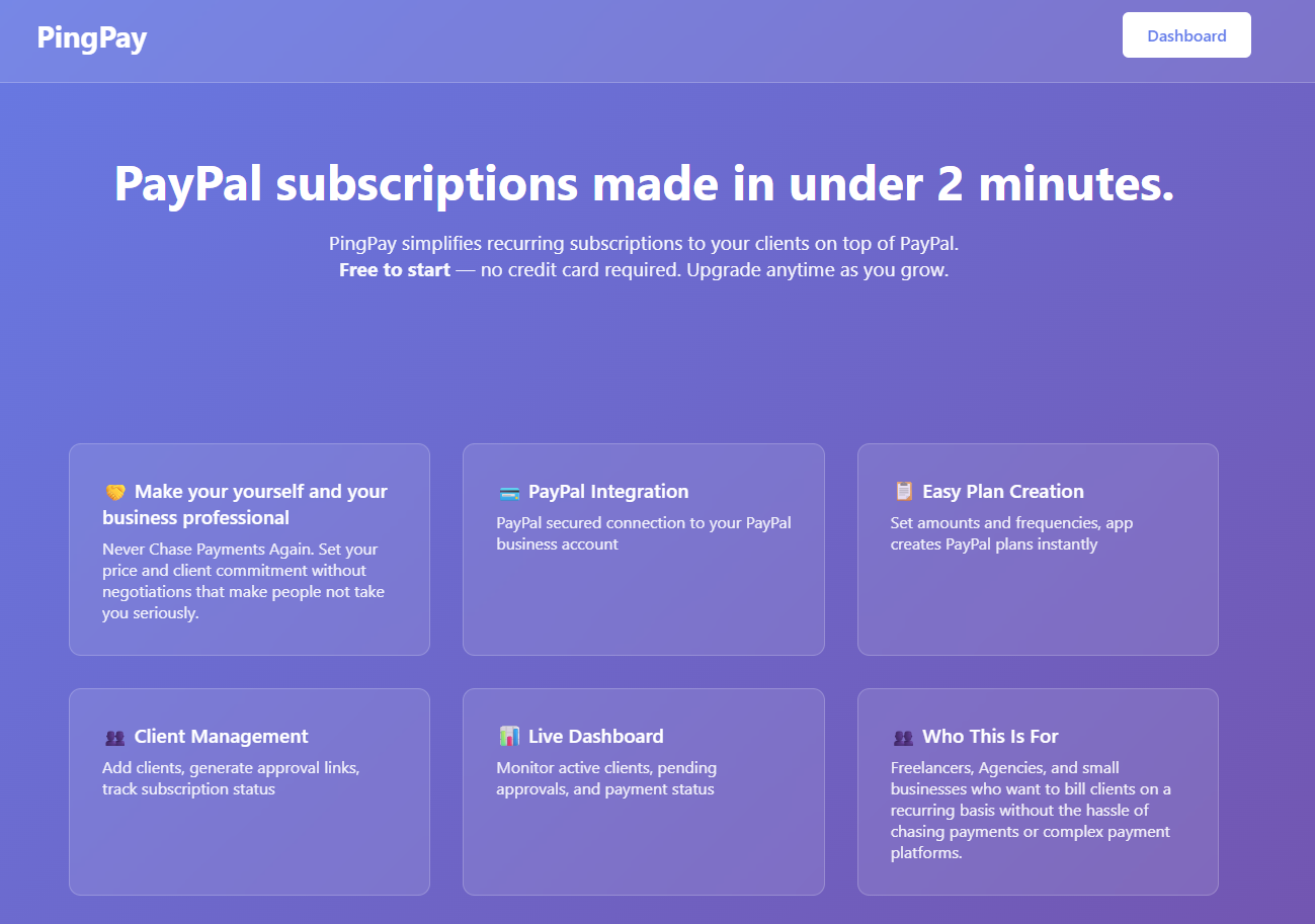 PingPay gallery image