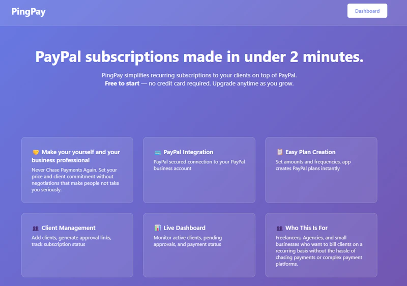 PingPay screenshot 2