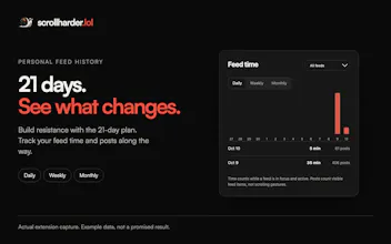 scrollharder.lol - stop doomscrolling gallery image