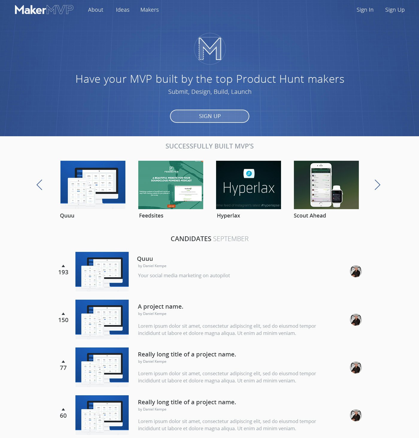 Maker MVP gallery image