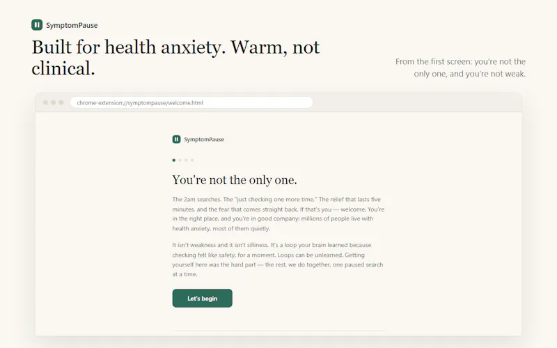 Symptom Pause screenshot 4