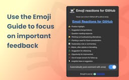 Emoji Reactions For GitHub media 2