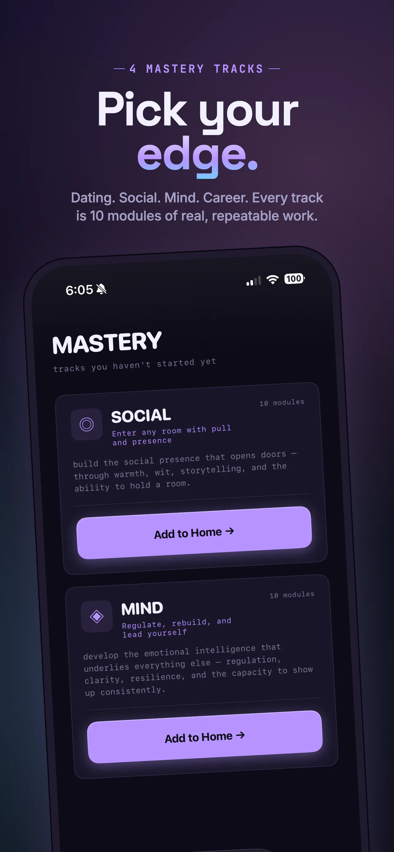 Gravitas: Charisma & Aura App gallery image
