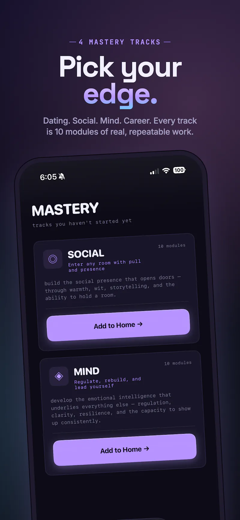 Gravitas: Charisma & Aura App screenshot 4