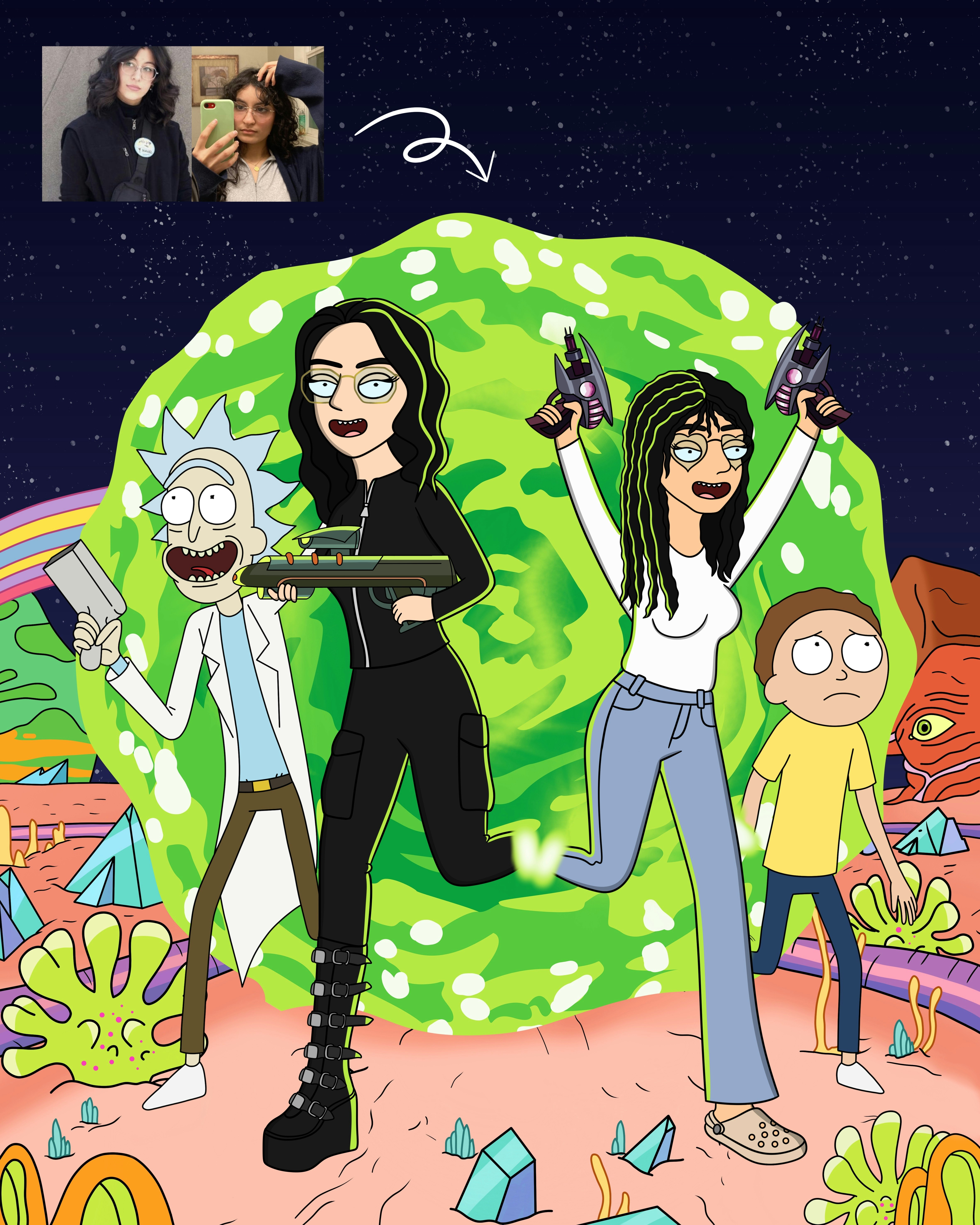Toon Art personalizado: seus retratos personalizados media 6