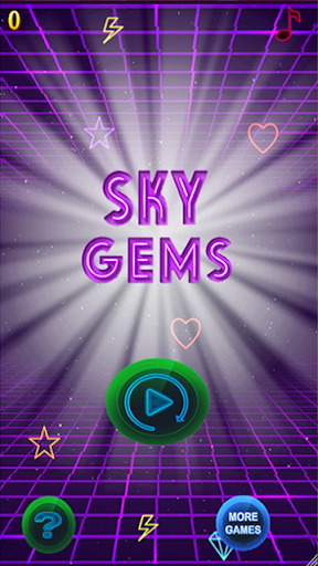 Sky Gems - Pop Shooter - Puzzle Game