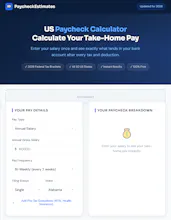Paycheck Calculator 2026 gallery image