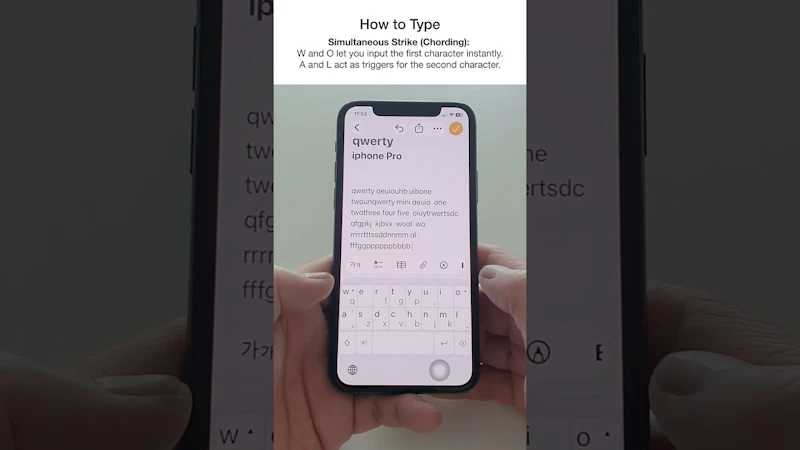 QWERTY mini Pro screenshot 1 (video preview)