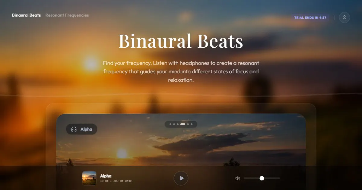 BinauralBeatsLive gallery image