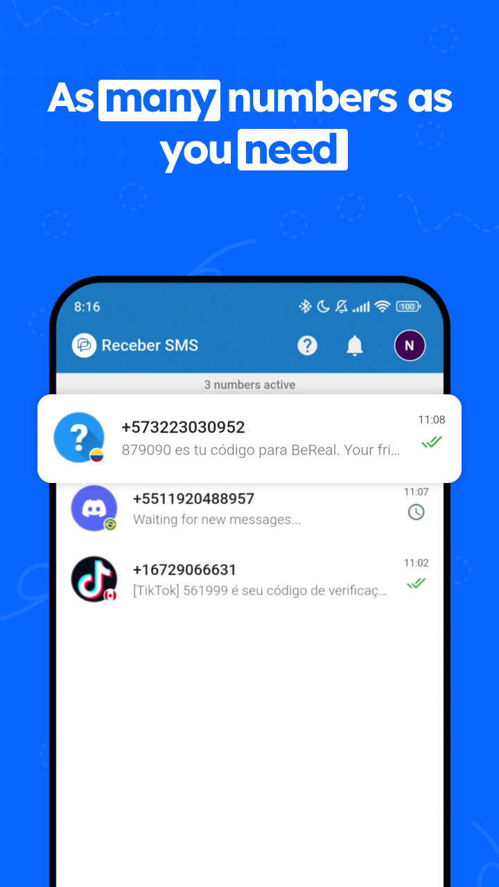 Receber SMS App gallery image
