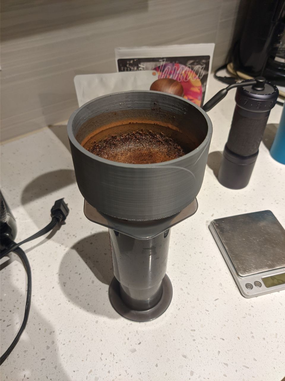 Mídia 3 de Cafeteira Tulipa - Sabor sifão.Simplicidade do AeroPress.