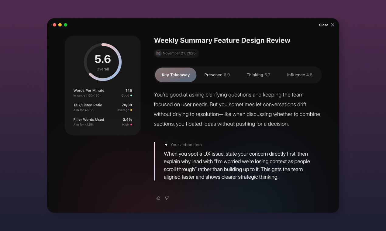 MasterClass On Call Desktop beta - Main product screenshot demonstrating key features and user interface