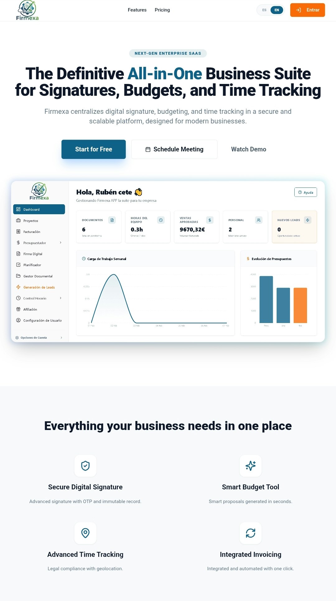 Firmexa signatures, time tracking & invo gallery image