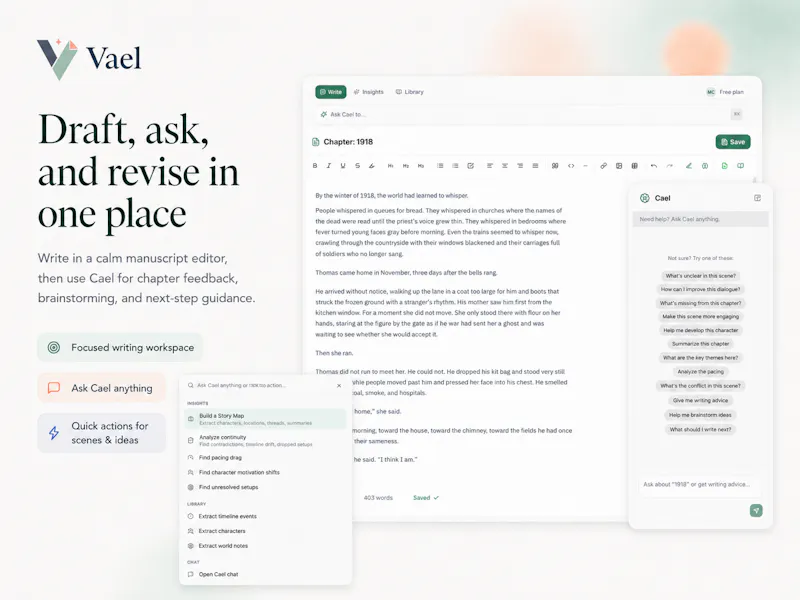 Vael screenshot 2