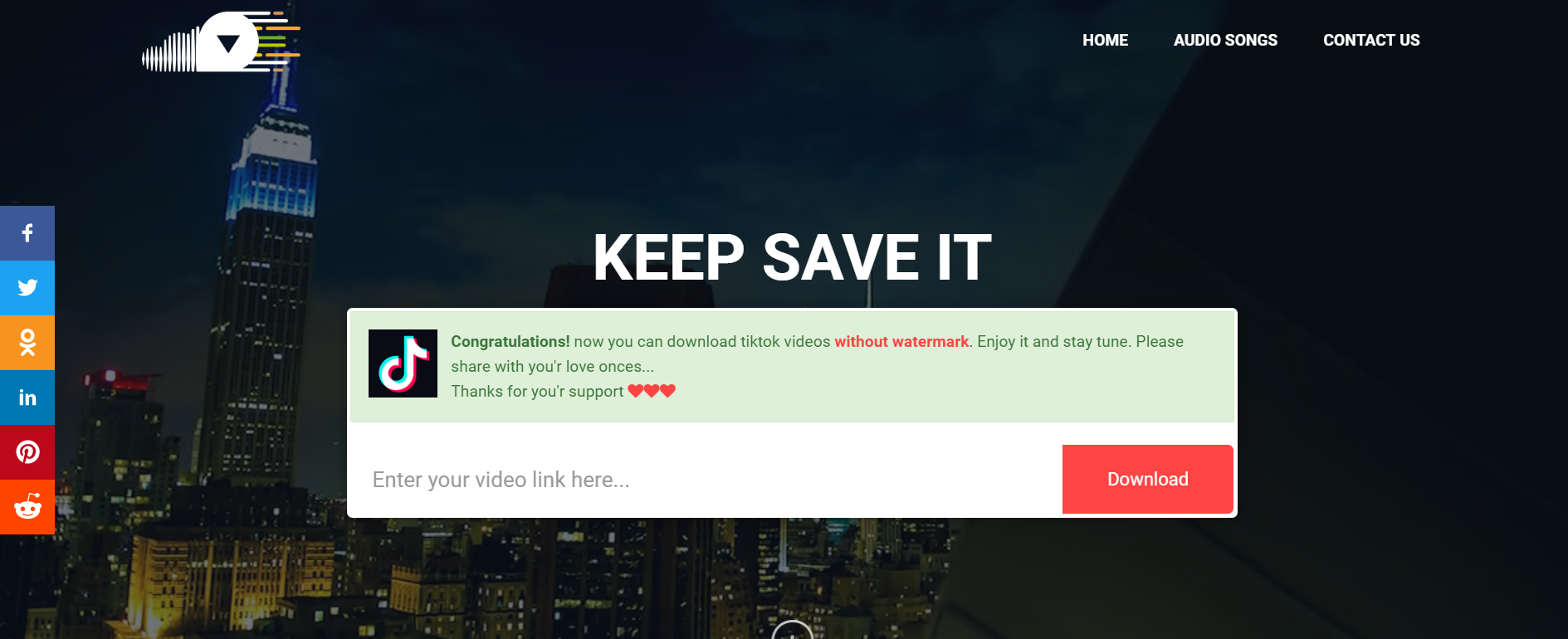 Social video downloader gallery image