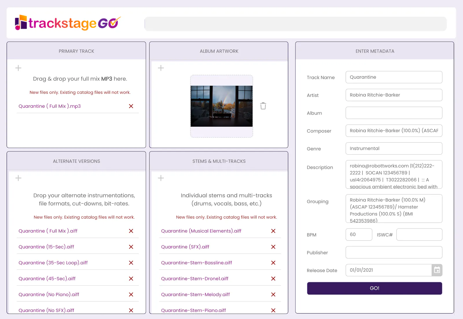 TrackStage 3.0 screenshot 3