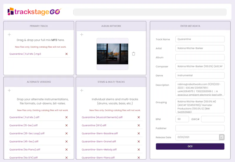 TrackStage 3.0 screenshot 3