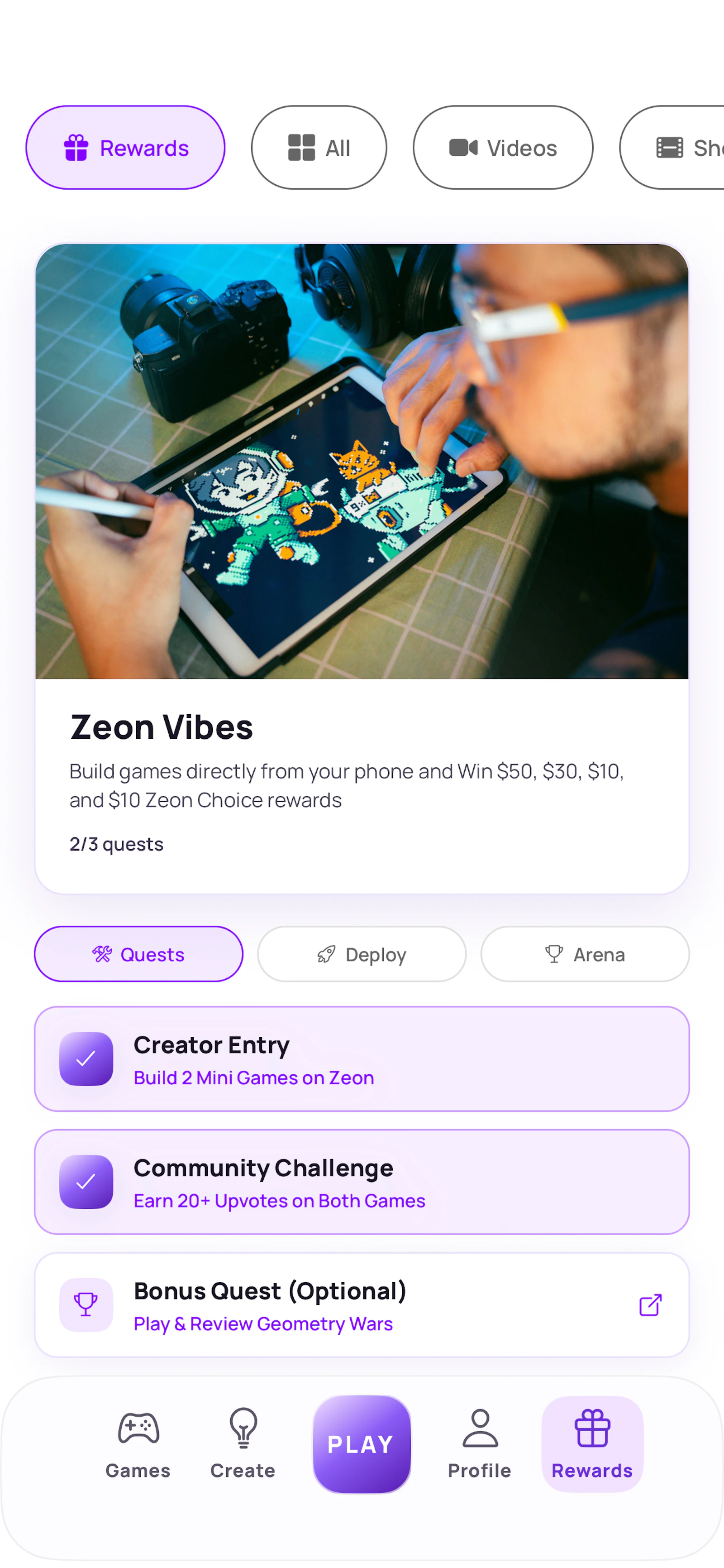 Zeon Games screenshot 8