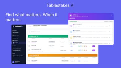 Tablestakes AI gallery image